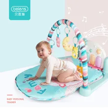 Beiens детский коврик развивающий, детский коврик для ползания музыкальный центр, ковер в детскую, коврик мешок для игруш