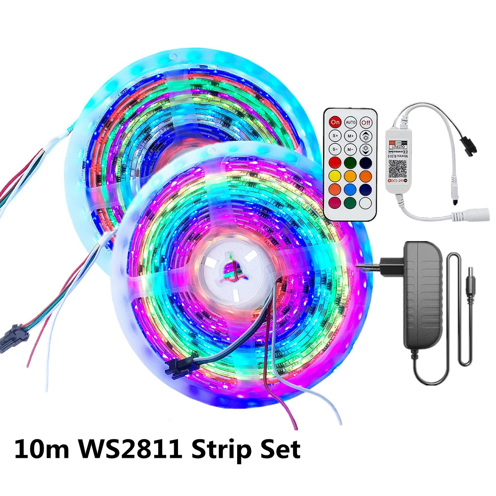 WS2811 Addressable Dream Color IP65 5M 10M 5050 RGB Pixel LED Strip Light 12V WS2811 Addressable Dream Color IP65 5M 10M 5050 RGB Pixel LED Strip Light 12V