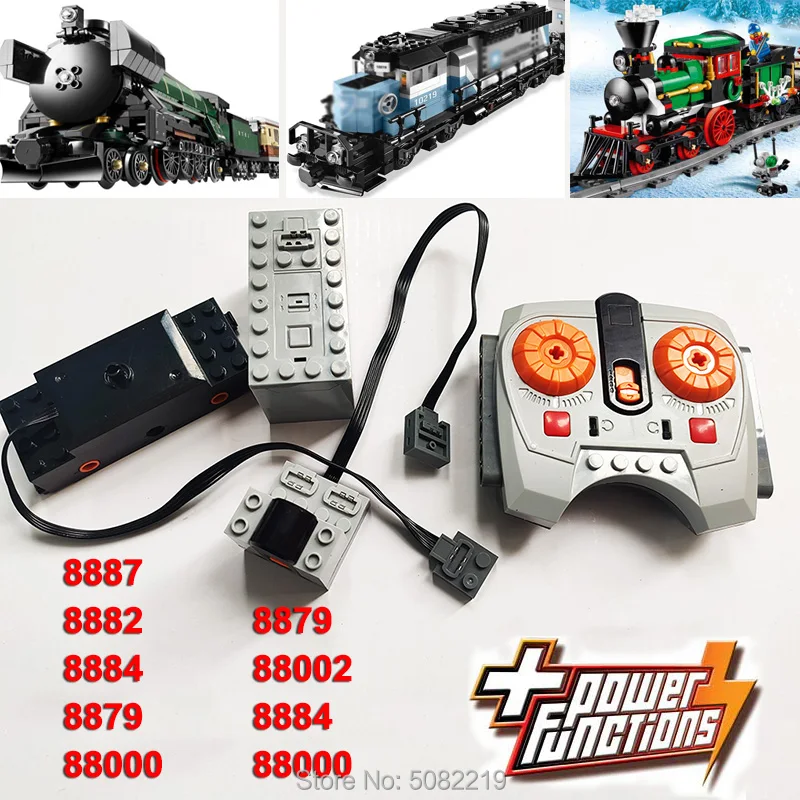 MOC 원격 제어 8879 8884 모터 8882 트레인 슈트, 10219 10254 10194 ..