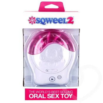 masturbator for women Sqweel 2 oral sex simulator with 10 lapping silicone tongues, 3 powerful speeds Clitoral Stimulator 6