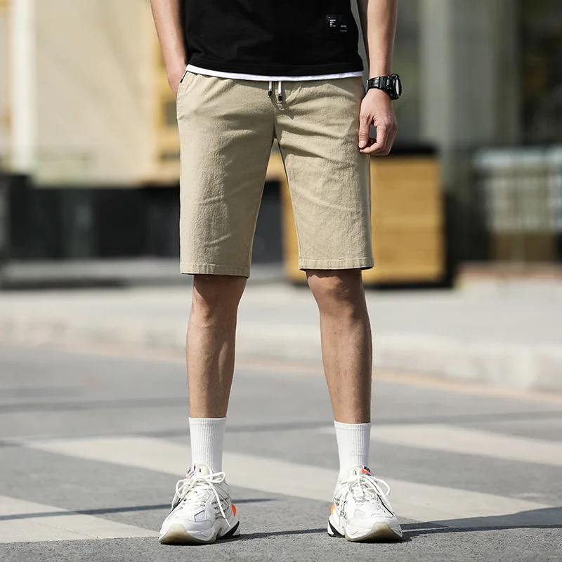 Мужские шорты, уличная одежда, повседневные шорты, мужские однотонные шорты, мужские летние шорты, мужские шорты с карманами, Бермуды для мужчин