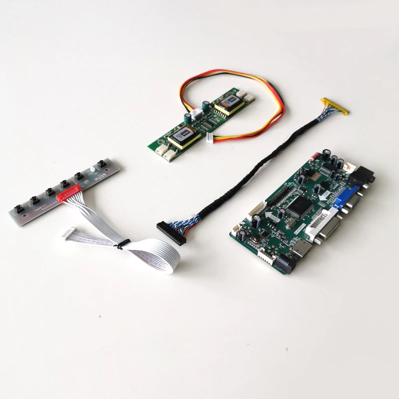 Для M190MWW1-101/201 CCFL LVDS 30Pin панель ЖК-монитора M. NT68676 контроллер дисплея карта HDMI+ VGA+ DVI 1" 1440*900 DIY kit