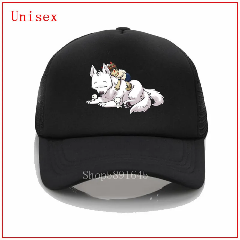 Бейсболки для женщин-лучшей подруги-аниме в стиле фильма принцессы Мононоке