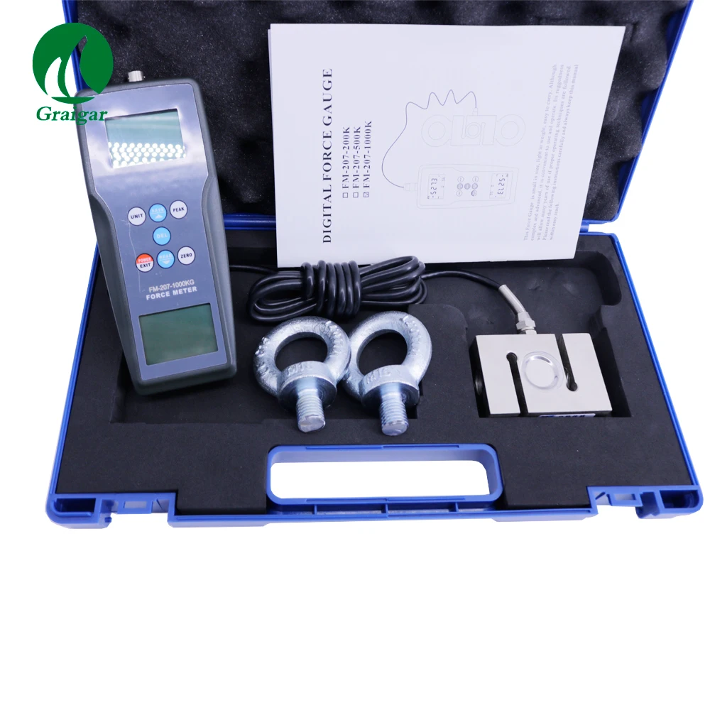 FM-207-1000K цифровой датчик силы толчка и тяги