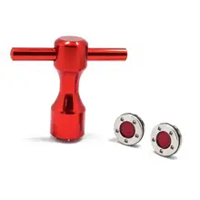 2 шт. 5 г~ 40 г Аксессуары для гольфа красный толкатель винт гаечный ключ+ 2 весовых винта для Titleist Скотти Камерон Putters