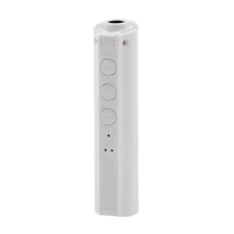 White Hw-P9 Bluetooth 4,2 стерео приемник Bluetooth для 3,5 мм аудио 5V 2A 4,2 воспроизведение стерео устройств - Цвет: White