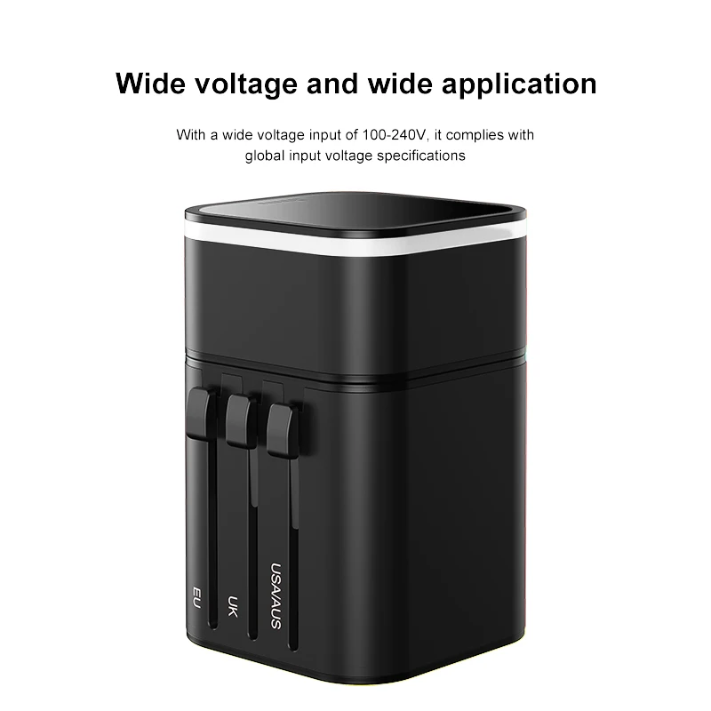Baseus Быстрая зарядка 4,0 3,0 USB зарядное устройство адаптер питания QC QC4.0 QC3.0 usb type C PD Быстрая зарядка розетка для Великобритании/ЕС/Австралии/США
