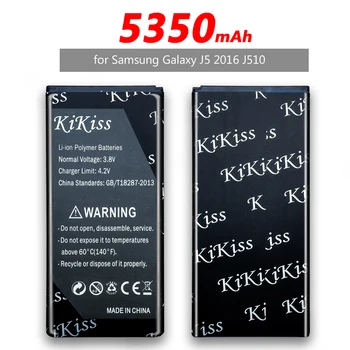 

5350mAh Battery For Samsung Galaxy J5 2016 Edition J5 2016 J510 J510FN J510F J510G J510Y J510M EB-BJ510CBC + Tracking Number
