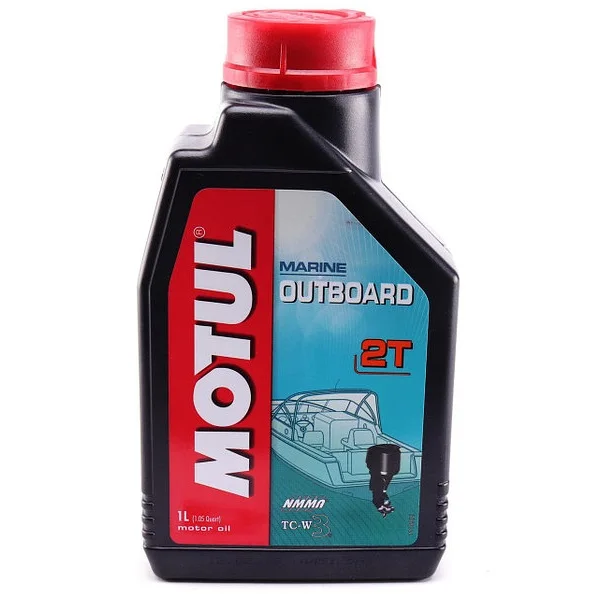 Масло моторное минеральное Motul Outboard 2T 1л (102788) | Автомобили и мотоциклы