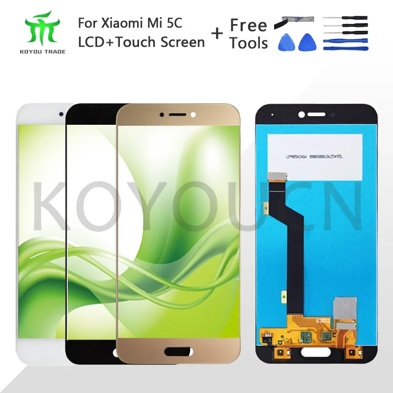 

5.15" For Xiaomi Mi5C Lcd Diaplay Screen Replacement LCD Display+Touch Screen for Xiaomi Mi 5c Mi 5c Smartphon+Tools