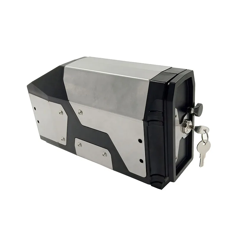 All New Decorative Aluminum Box Toolbox 4.2 Liters R1200GS LC Tool Box Left Side Bracket For BMW R1200GS R1250GS ADV 2004-2019 (8)