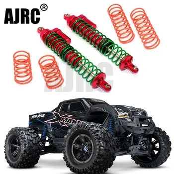 

TRAXXAS 1/5 X-MAXX 6S/8S aluminum alloy shock absorber full metal negative pressure shock absorber with spare spring L=214MM