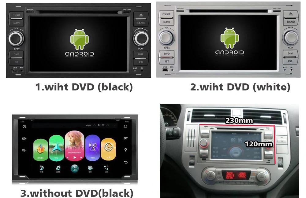 For Ford Kuga C394 2008~2012--a