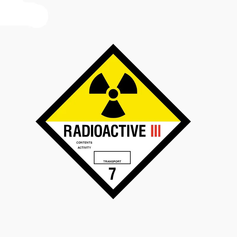 YJZT 10 см * радиоактивные фотообои автомобильные наклейки на окна|car sticker|car window decalscar