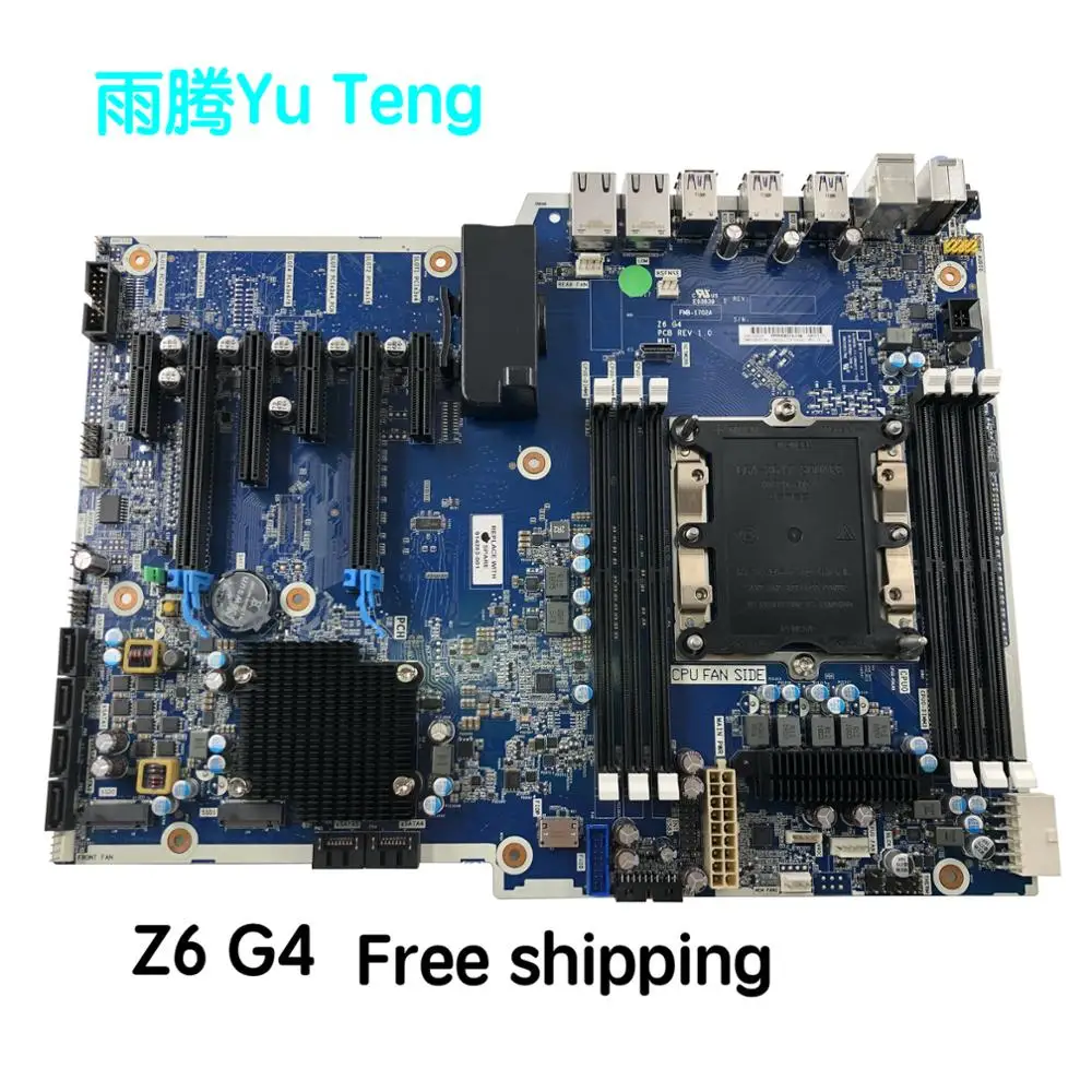 Материнская плата 844781 001 для настольных ПК HP Z6 G4 914283 601 LGA3647 100% протестированная