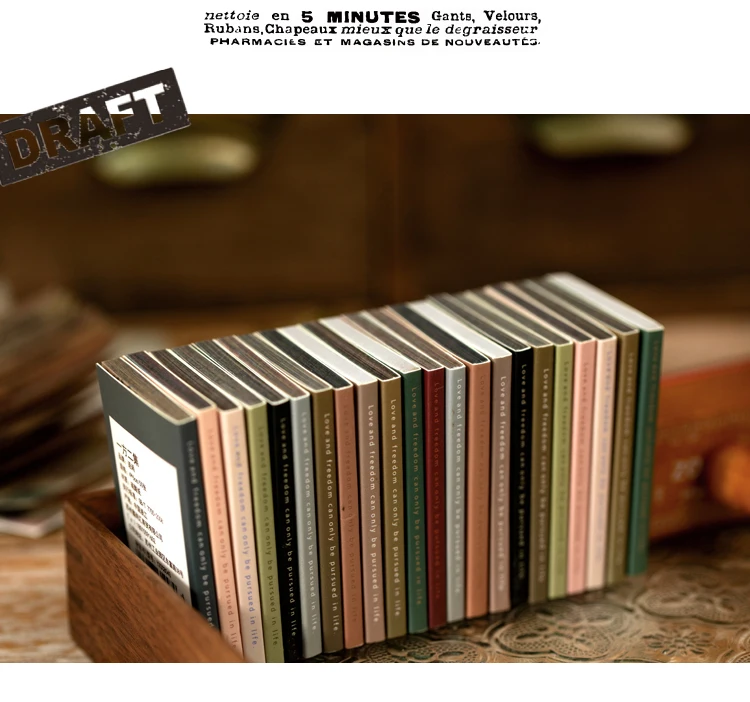 Mr.paper 12 Design Memo Pad Loose Leaf Retro Style Medieval Box Writing Label Office Accessory Stationery School Supplie Mr.paper 12 Design Memo Pad Loose Leaf Retro Style Medieval Box Writing Label Office Accessory Stationery School Supplie