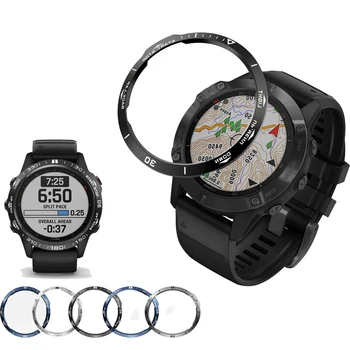 

Bezel Ring Cover For Garmin Fenix 6X / Fenix 6X Pro / 6X Sapphire Bezel Styling Frame Case Cover Protection Bezel Metal Ring