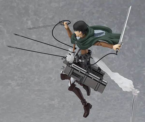 

Attack on Titan Figma 213 Heichou Weier Super Cute Cartoon Mikasa Allen Model Garage Kit