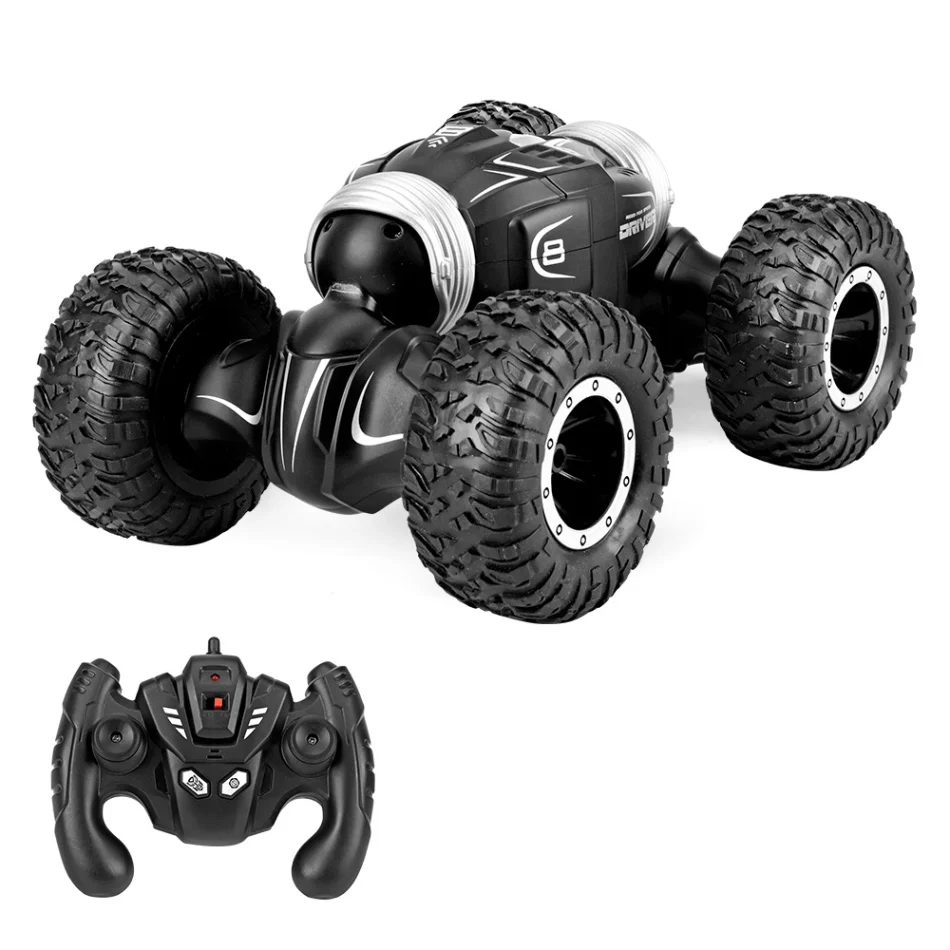JJRC Q70 Twist 2,4 Ghz 1/16 4WD RC автомобиль RC трюк автомобиль скалолазание автомобиль двухсторонний деформируемый вездеход автомобиль дети RC игрушка - Цвет: Черный