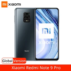 Глобальная версия смартфона Xiaomi Redmi Note 9 Pro 6 ГБ 64 Гб 128 ГБ NFC Snapdragon 720G 64-мегапиксельная четырехъядерная камера 6,67 дюймDotDisplay 5020 мАч