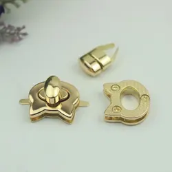 Metal Cat Head Bag Turn Lock Twist Lock Clasp for Leather Craft Women Bag Handbag Shoulder Bag Purse DIY Hardware Accessories