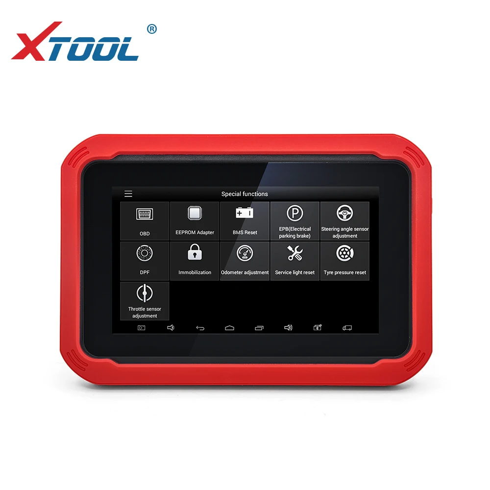 

XTOOL X-100 PAD Tablet Key Programmer with EEPROM Adapter Oil Service Light/Throttle/EEPROM/Hang Reset OBDII Diagnostic Tool