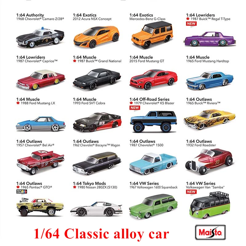maisto collector cars
