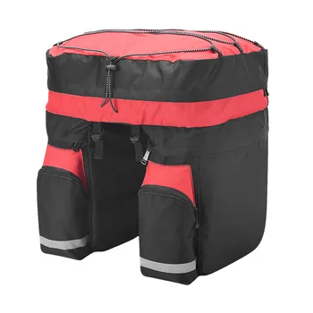 

TOTNEND 60L MTB Bicycle Pannier Bag Rear Rack Bike Nylon Trunk Bag Luggage Packing Back Seat Solid And Durable Cycling Basket