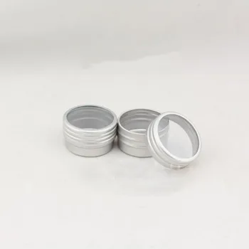 

100pcs 10ML 10g Aluminium Empty Nail Art Cream Cosmetic Lip Balm Lip Gloss Lipstick Containers Bottles