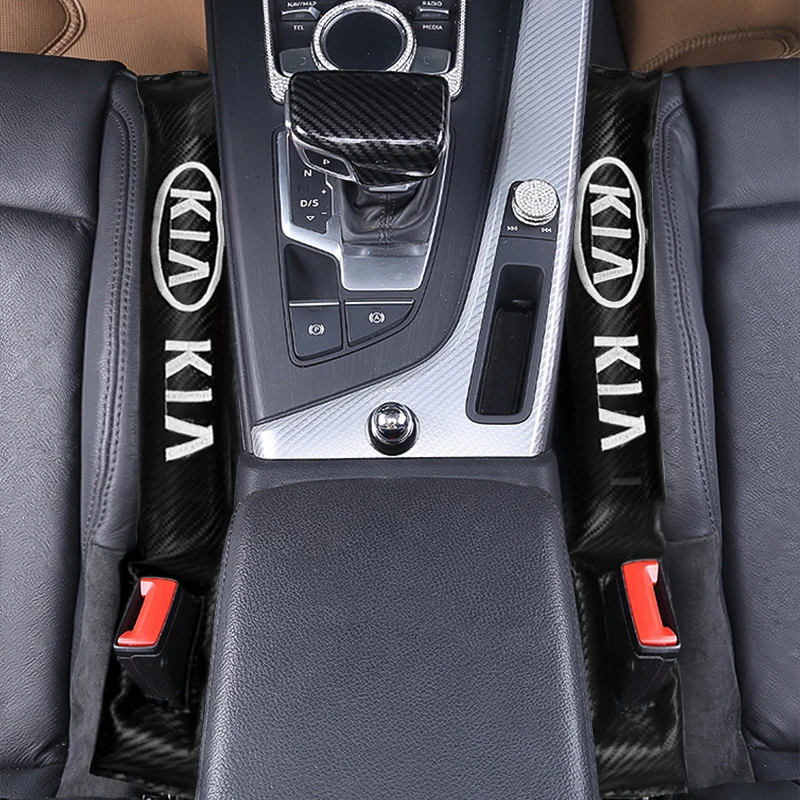 

Car Logo Seat Gap Pad Filler Spacer Slot Plug Auto Accessories for KIA K2 K3 K4 K5 K6 K7 KX5 Sorento 2019 Sportage R Rio Soul