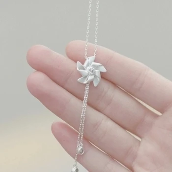 

925 Sterling Silver Orange blossoms Necklaces & Pendants For Women Fashion Lady Festival Gift Sterling-silver-jewelry