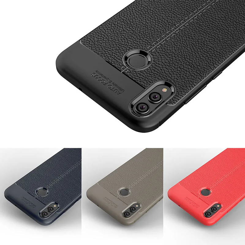 Роскошный ПУ; кожа; силикон Coque Телефон задняя крышка чехол для huawei honor note 10 lite v10 view 10i play honor 10 i мягкий силиконовый