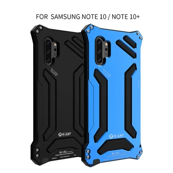 

Military-grade aluminum alloy waterproof drop-proof metal silicone protective mobile phone case For Samsung Galaxy Note10 Plus