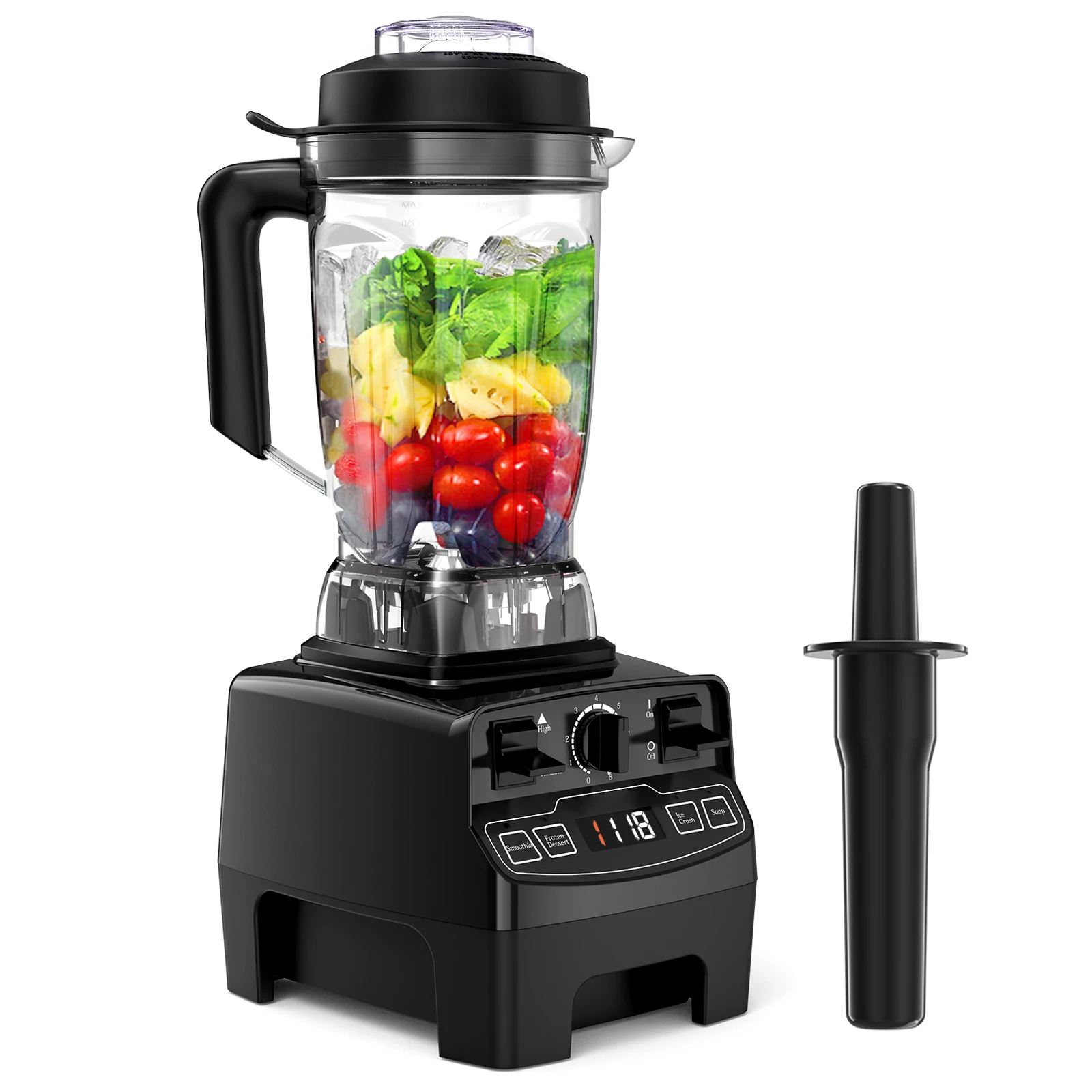 Homgeek Blender Smoothie Maker 2000W Professional Blender with 8 Adjustable Speeds 2L BPA-free Tritan 33000rpm High Speed Juicer Homgeek Blender Smoothie Maker 2000W Professional Blender with 8 Adjustable Speeds 2L BPA-free Tritan 33000rpm High Speed Juicer