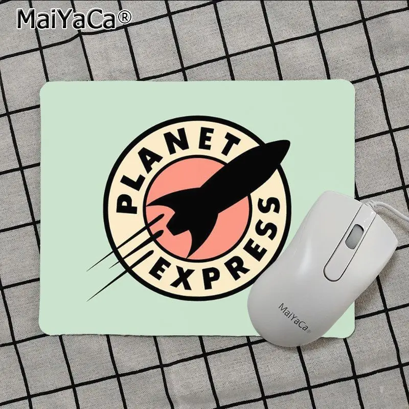 No Lock Edge18x22cm Maiya высокое качество Futurama Бендер робот принт «Planet Express» клавиатура коврики для игровой мыши Лидер продаж подставка под руку мышь - Цвет: No Lock Edge18x22cm
