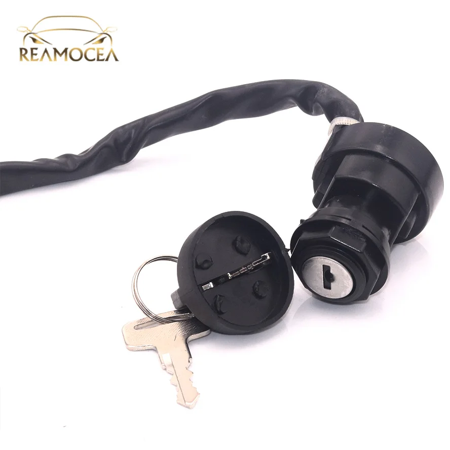 Reamocea 5ND-82510-00-00 5TG-82510-00-00 Мотоциклетная система зажигания ключ переключатель блокировки подходит для Yamaha YFZ450 ATV 2004-2006 2007 2008 2009