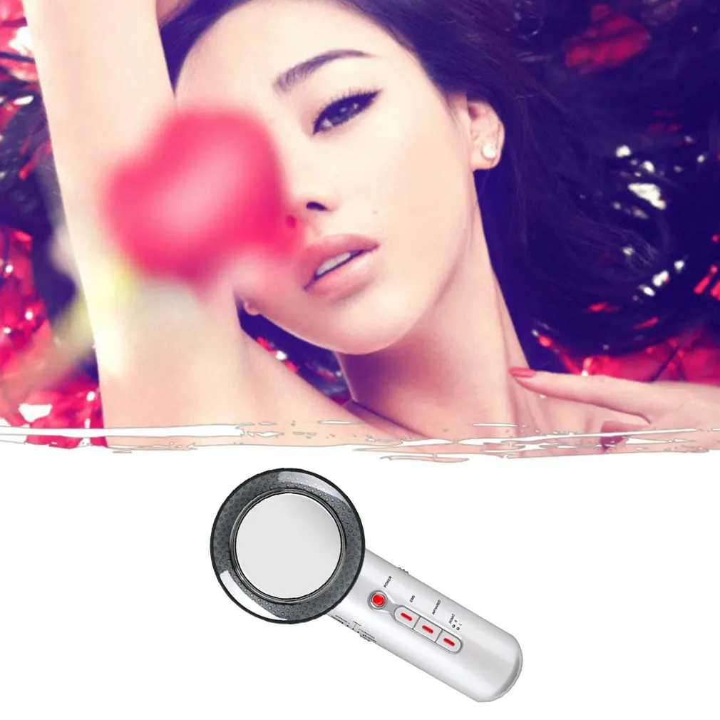 LED Photon Ultrasonic Lifting Face Lift Skin Cleaner Wrinkle Remover Anti Aging Ultrasound Facial Beauty Massager 3