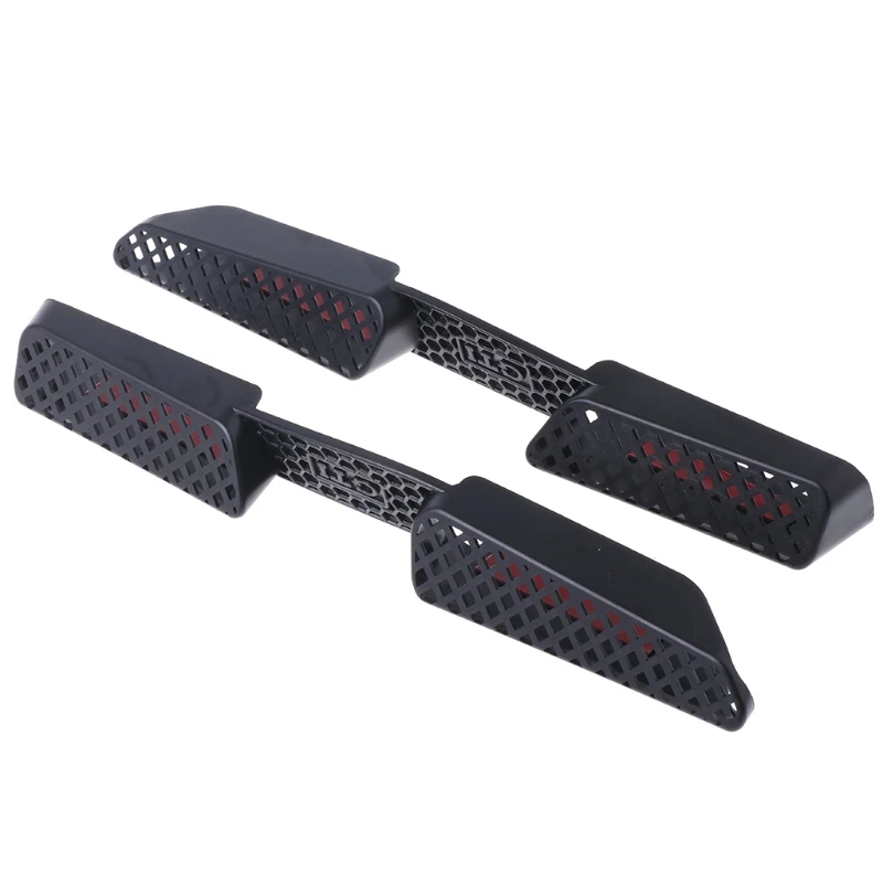 

2Pcs Car Rear Seat Air Condition Vent Outlet Cover For SEAT LEON / SKODA MK2 2005-2012 Octavia (1Z) 2005-2013 ABS BLACK