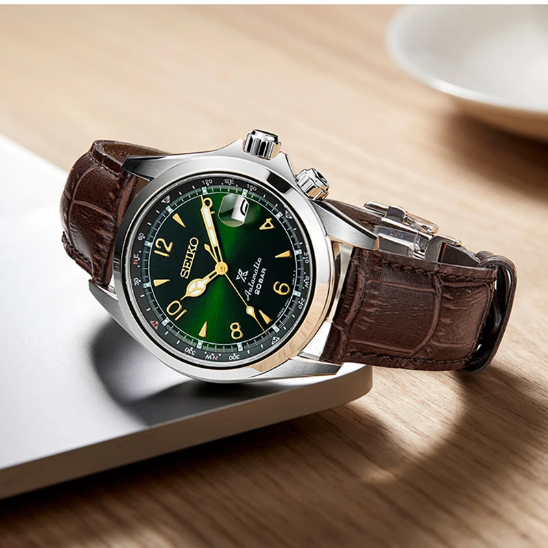 Ремешок из натуральной кожи для часов браслет с коробкой Tissot Seiko Samsung Galaxy 46 мм 42