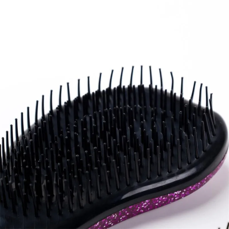 Brosses À Cheveux Peignes Poignée Démêlante Magique Enchevêtrement Peigne  De Douche Tête Brosse De Massage Outil De Coiffure De Salon Du 2,69 €