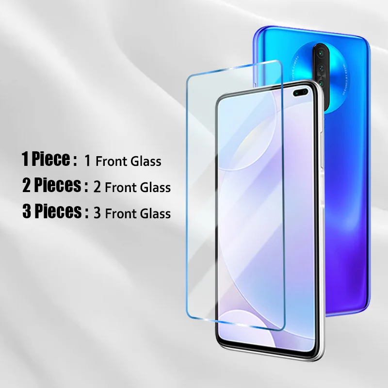3 шт. защитное закаленное стекло для Redmi Note 9 9S 8 8T Pro Max 5G 4G Передняя пленка телефона