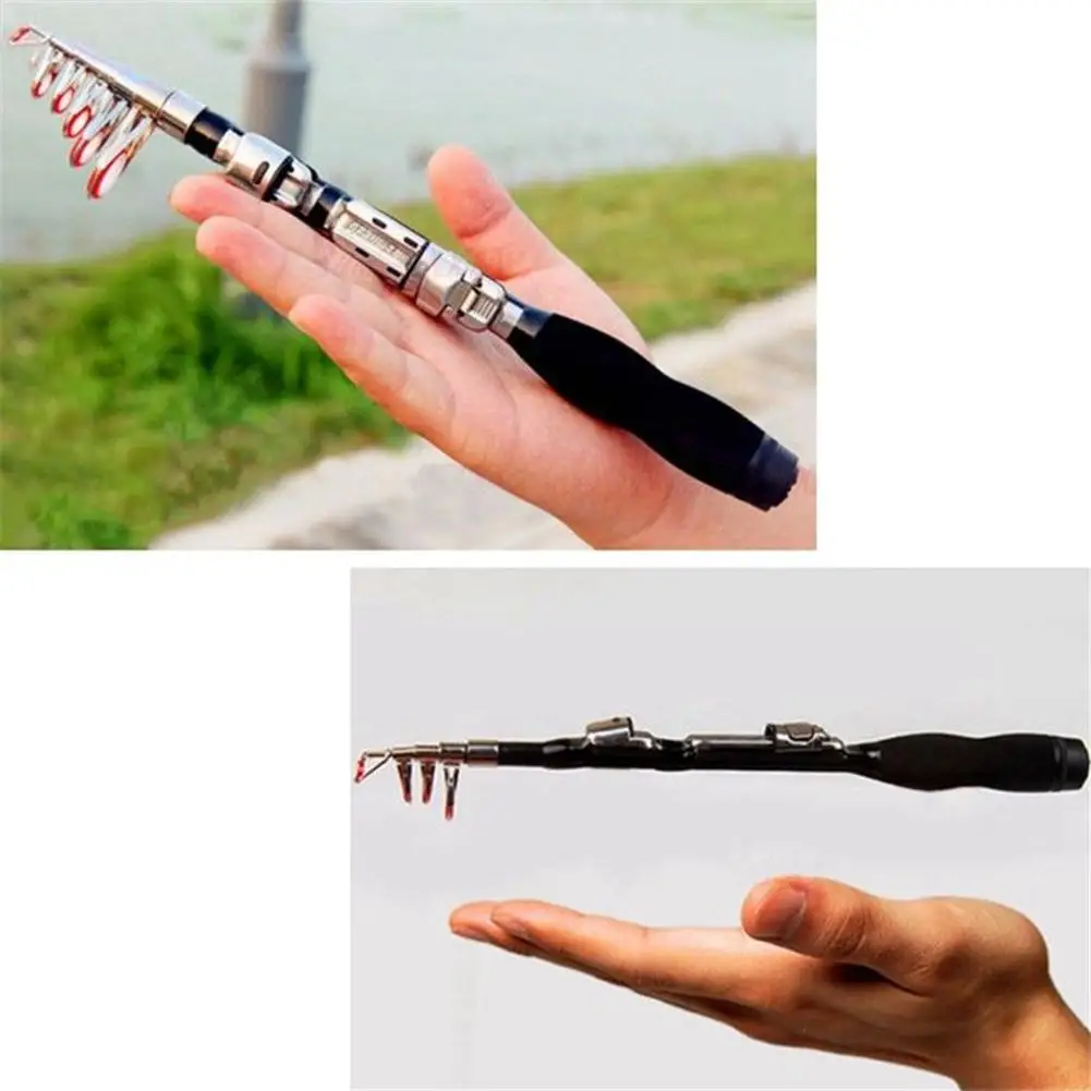 

Super Hard Mini Fishing Rod 1-2.3m Fishing Tackle Equipment Practical Tool