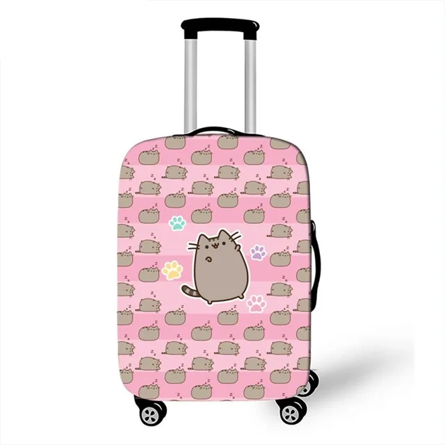 Tanio Kot kreskówkowy bagaż z nadrukiem pokrowiec akcesoria podróżne pokrowiec