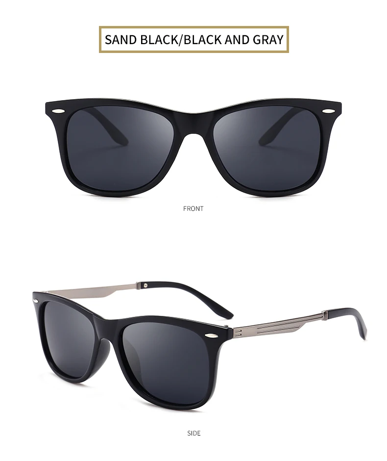 RBENN Винтажные Солнцезащитные очки Мужские брендовые дизайнерские ретро поляризованные солнцезащитные очки для мужчин зеркальные очки для вождения UV400 Gafas
