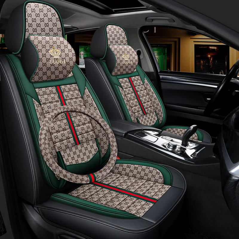 Full Coverage Pu Leather Car Seat Cover Flax Fiber Auto Seats Covers For  Bmw X1 E84 F48 X3 E83 F25 G01 - Automobiles Seat Covers - AliExpress