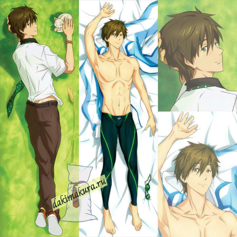 Подробности бесплатно! Макото Тачибана Подушка Dakimakura чехол из ткани персикового