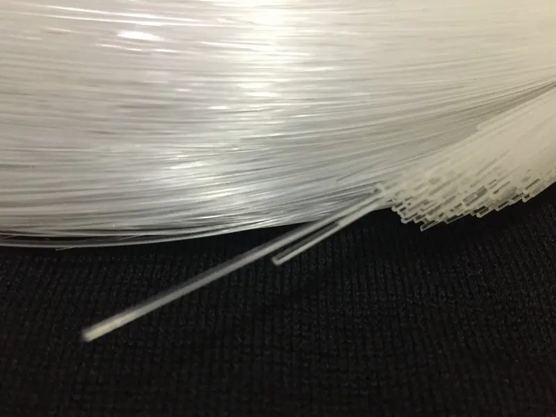 0.5mm(Dia.) 3Meters End glow PMMA Fiber optical cable f/Home Restaurant Car SKY DIY Star Ceiling RGB Lighting Decor 50~200PCS