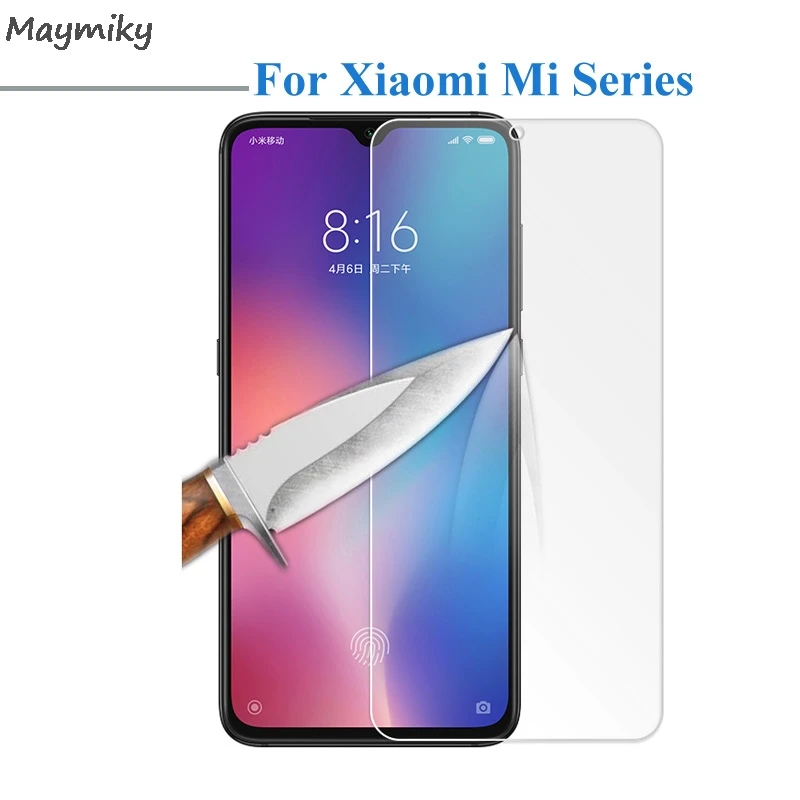 

2PCS For xiaomi Mi A3 CC9 CC9e 9T Pro 9T 9 8 SE Tempered Glass Screen Protector Film For Xiomi Mi Play mix 3 8 lite Glass Film