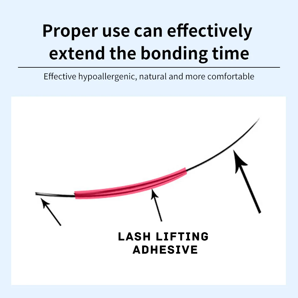 Professional Lash Lifting Glue for Eyelash Extension 5ml Clear False Lash Perming Glue Adhesive
