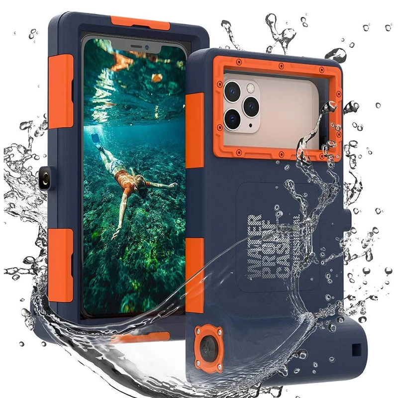 Professional Diving Phone Case For All Samsung iPhone Series Waterproof